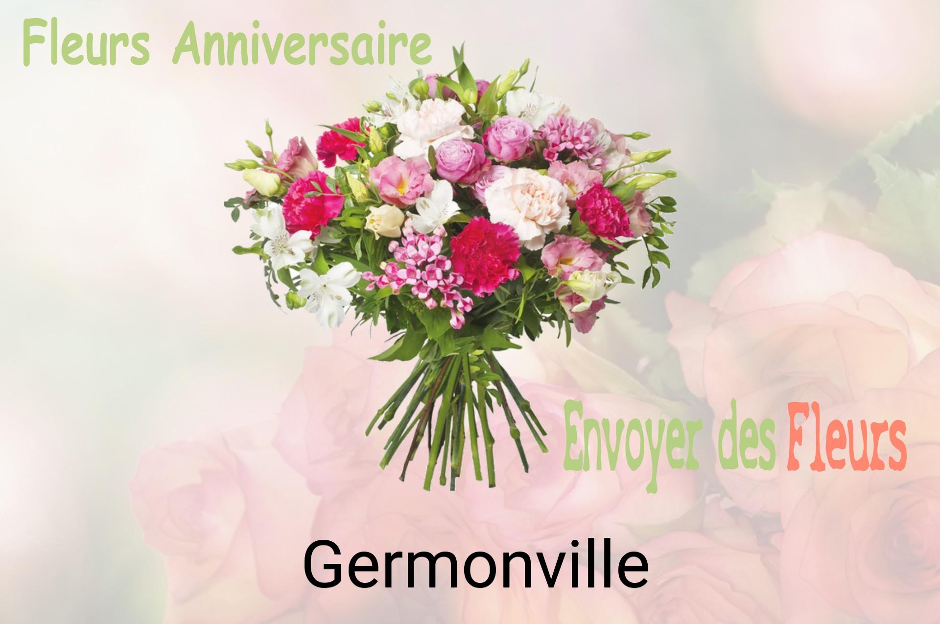 Bouquet de fleurs d’anniversaire livré à Germonville